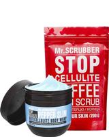 Mr. SCRUBBER - Антицеллюлитное холодное обертывание + Скраб