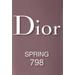 Dior Vernis Gel Shine Nail Lacquer лак #798 Spring