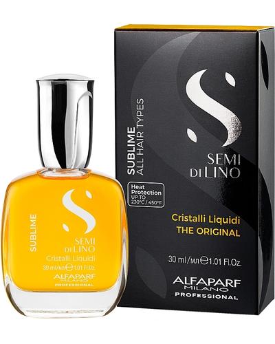Alfaparf Milano Semi Di Lino Sublime Cristalli Liquidi Instant Illuminating Serum For All Hair Types фото 2