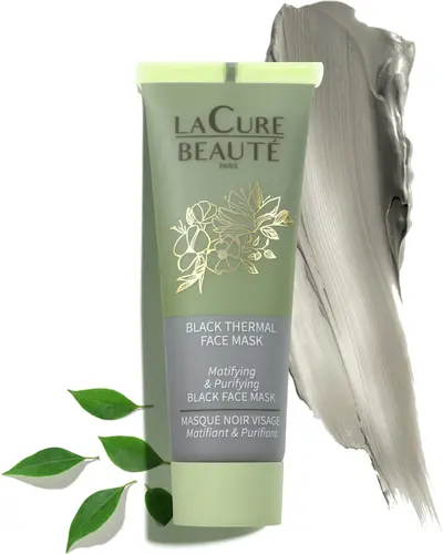 La Cure Beaute Detox Black Thermal Face Mask + Aloe + Kaolin фото 2