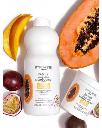 Byphasse Family Fresh Delice Mask - ПАПАЙЯ, МАРАКУЙЯ ТА МАНГО фото 1