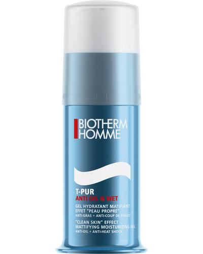 Biotherm Homme T-Pur Anti & Oil Wet Gel Hydratant Matifiant главное фото