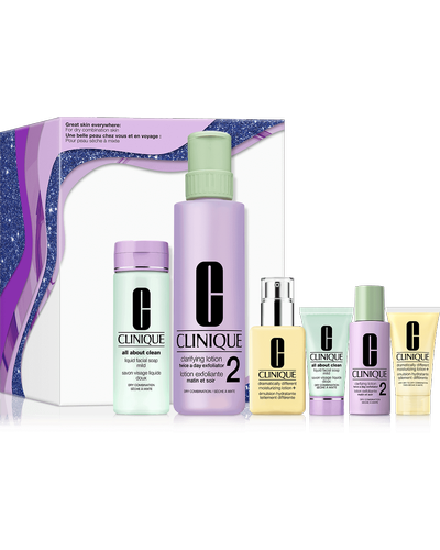 Clinique Great Skin Everywhere 3-Step Skincare Set For Dry Skin главное фото