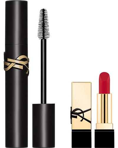 Yves Saint Laurent LASH CLASH MASCARA + MINI ROUGE PUR COUTURE LIPSTICK HOLIDAY GIFTSET фото 1