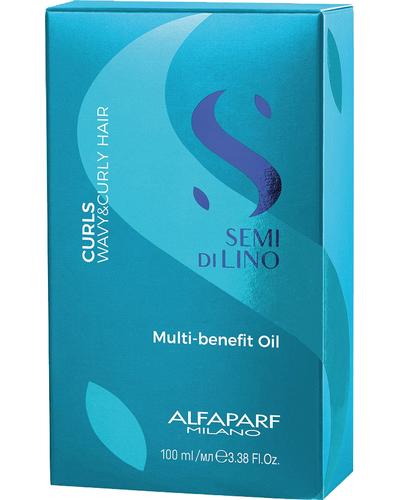 Alfaparf Milano Semi Di Lino Curls Multi-Benefit Oil фото 1