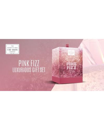 Scottish Fine Soaps Pink Fizz Luxurious Set фото 2