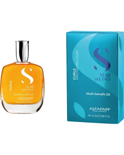 Alfaparf Milano Semi Di Lino Curls Multi-Benefit Oil фото 2