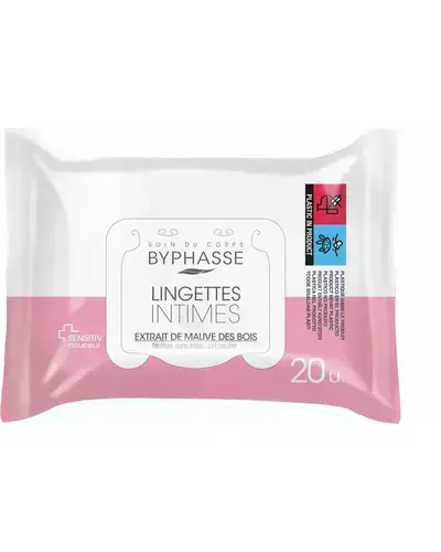 Byphasse Sensitiv Douceur Intimate Wipes главное фото