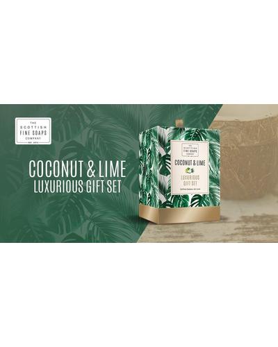 Scottish Fine Soaps Coconut & Lime Luxurious Set фото 1